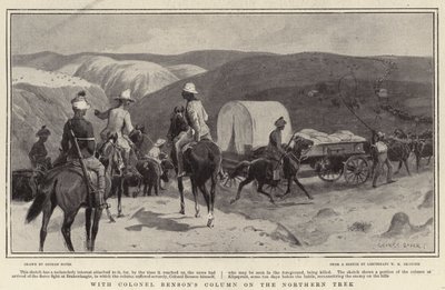 Con la columna del Coronel Benson en la marcha del norte de George Soper